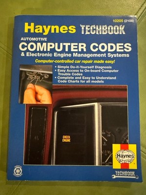 Haynes Techbook Computer Codes & Engine Management Systems Manual 10205