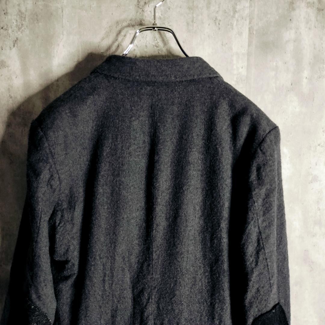 USED JUNYA WATANABE MAN FULLED PATCHWORK TAILORED… - image 9