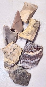 Burro Creek Pattern Agate - Amethyst - Purpe Stone - Cab Cutting - Jewelry Stone