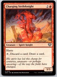 Charging Strifeknight 110/444 Secrets of Strixhaven Uncommon