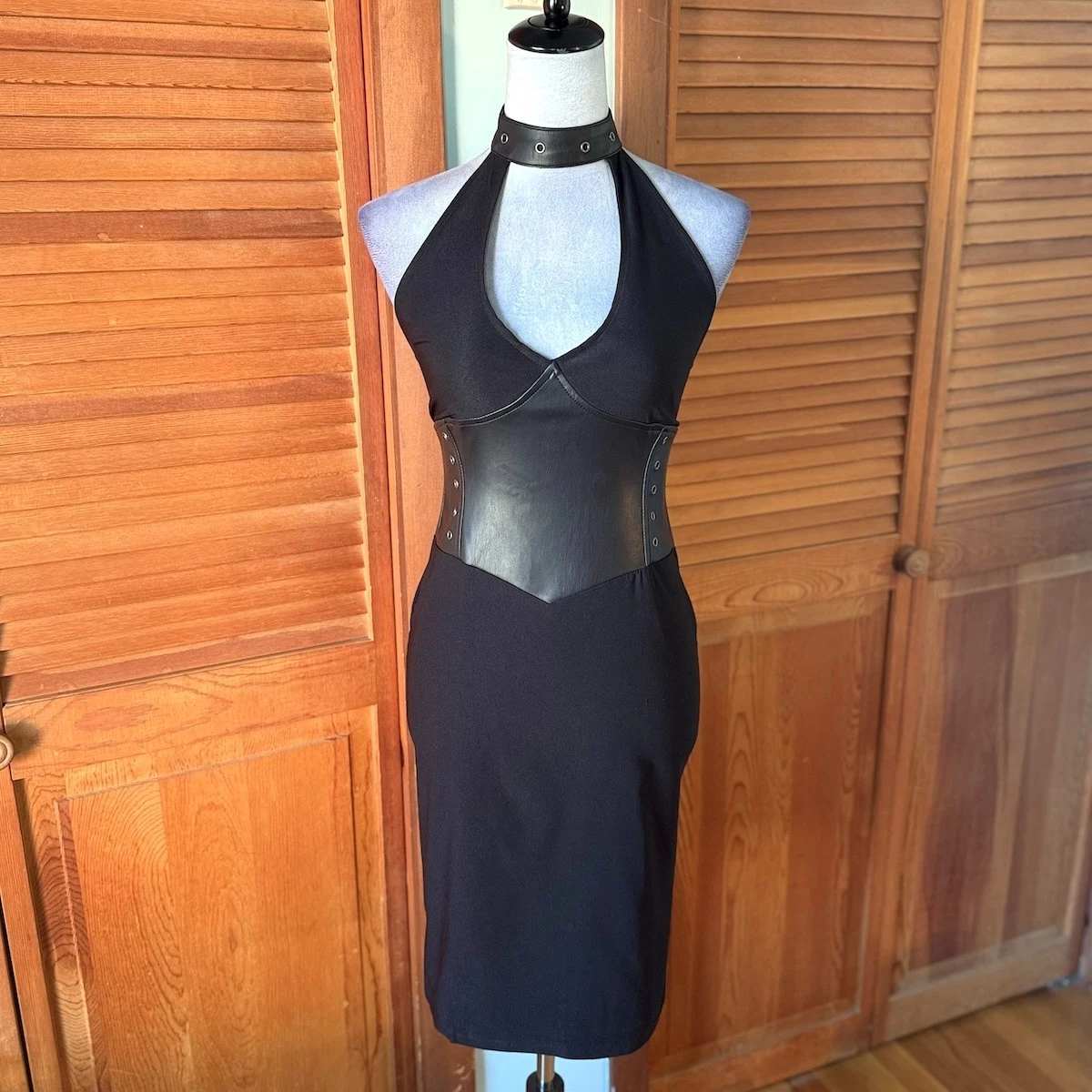 Faux Leather Bodycon Dresses for Women for sale | eBay Faux Leather Bodycon Dresses for Women for sale | eBay