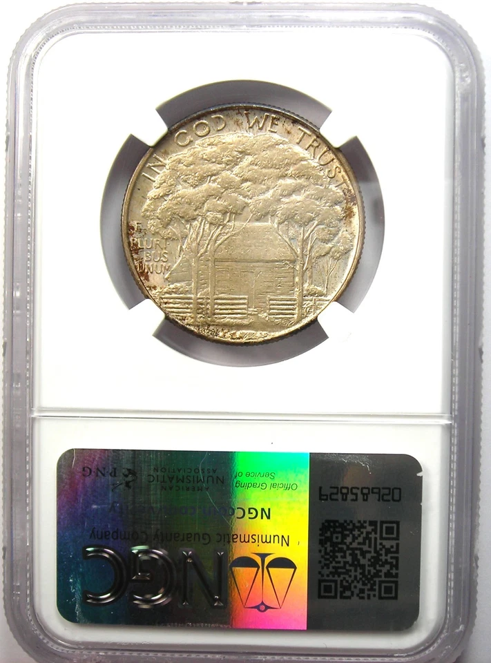 1922 Grant Half Dollar 50C - Certified NGC MS66+ Plus Grade - $1,700 Value - Image 3 of 4