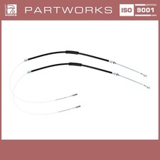 2x Handbremsseil für PORSCHE 993 Carrera turbo Seilzug Handbremse