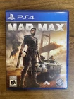 Mad Max (Sony Playstation 4/PS4) - CLEAN/CIB Tested Working Free Shipping