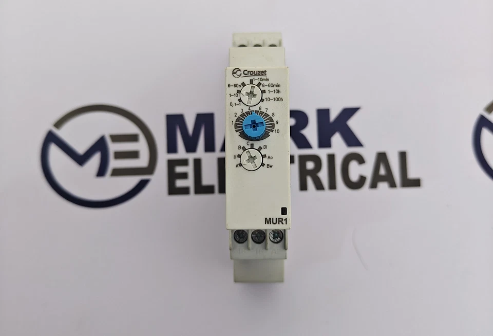 CROUZET MUR1 88827105 TIMER TIMING 0.1S-100H VOLTAGE 24-240VAC/24VDC FAST SHIP - Image 3 of 4