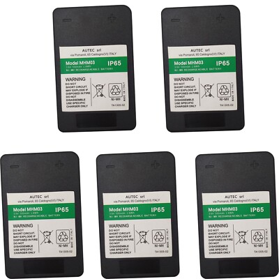 5X MHM03 NI-MH rechargeable battery  for Autotek Control Battery IP65 battery