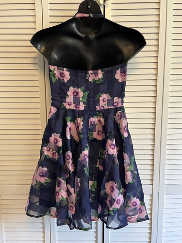 Women's Floral Boho Dress Ladies Sleeveless Summer Holiday Beach Sundress NWT - Picture 4 of 10