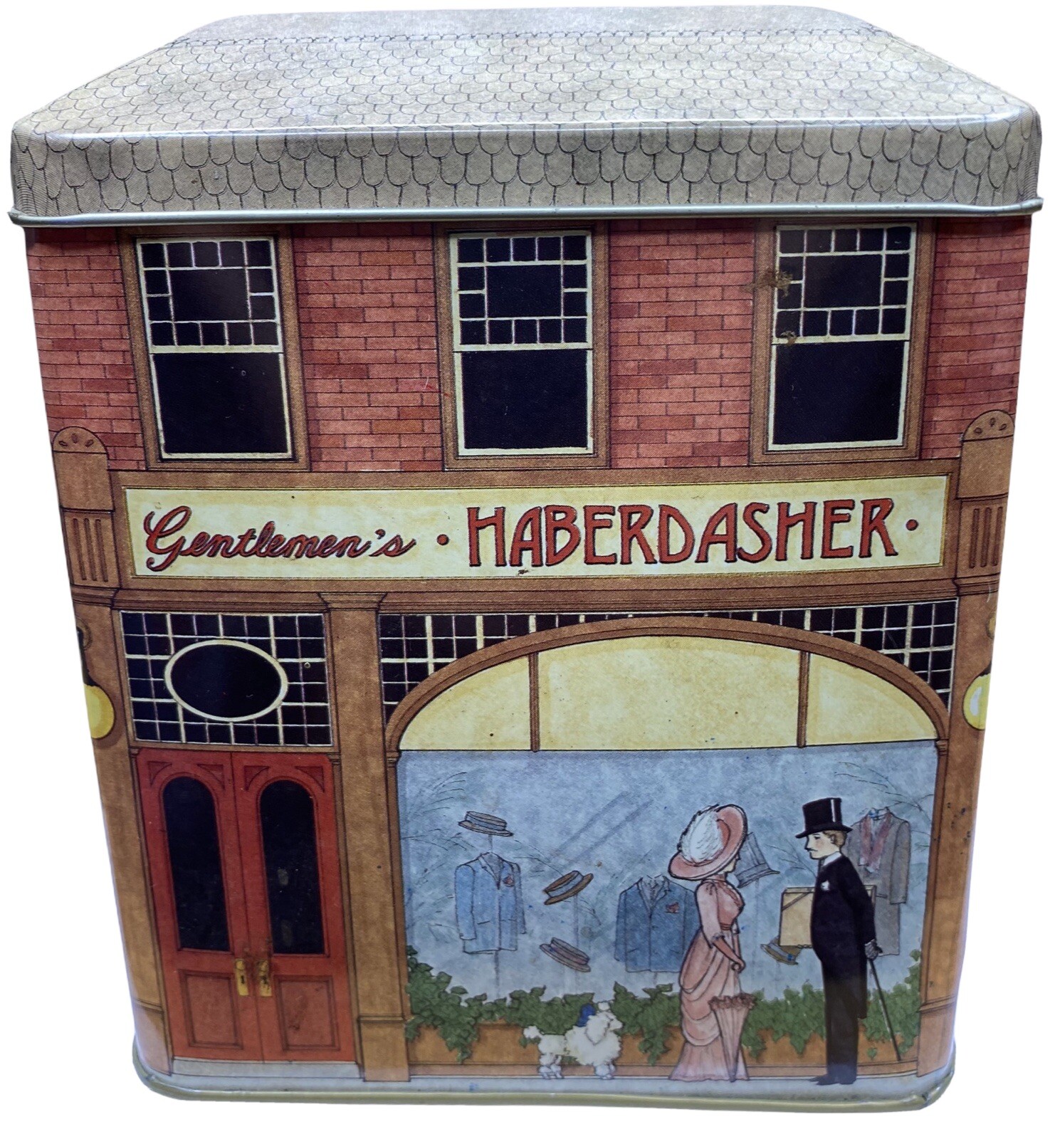 The Tinsmith's Craft Gentleman's Haberdasher Tin Container eBay