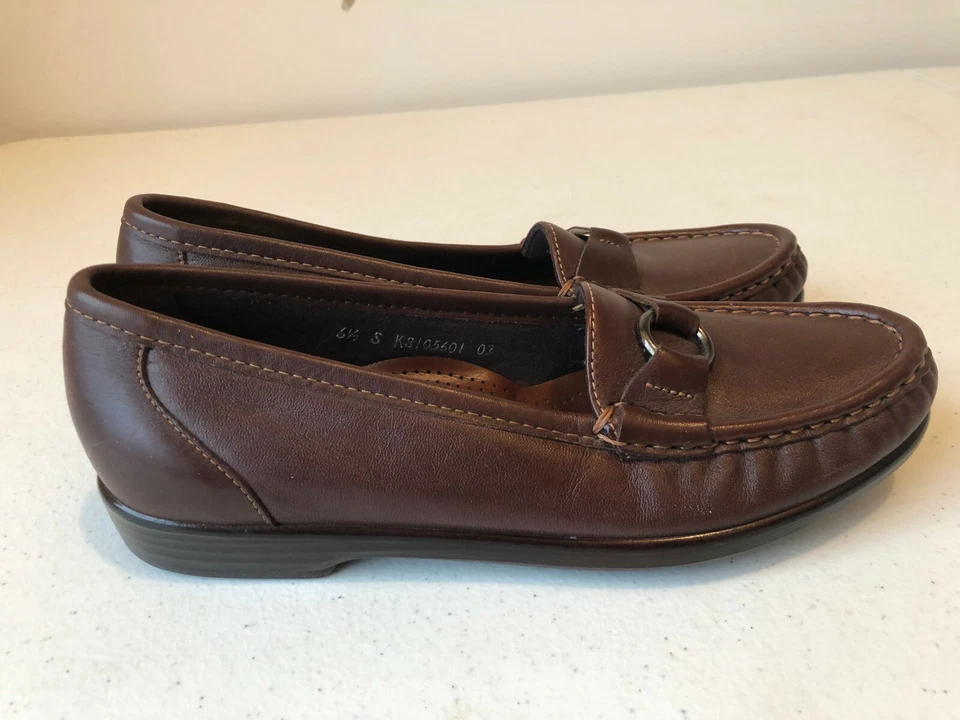 SAS Tripad Comfort Brown Loafers. Size 6.5 slim/narrow. - Image 2 of 4