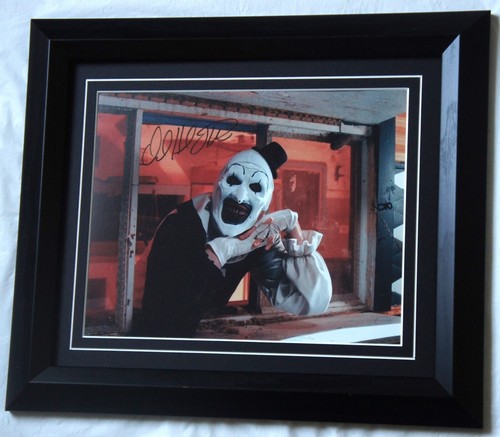 David Howard Thornton signed Terrifier Licensed Photo matted and framed. - Picture 2 of 2