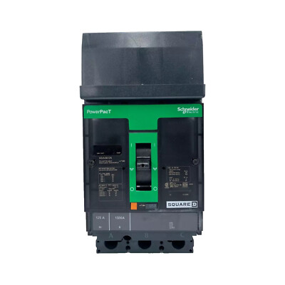 NIB - Square D - HDA36125 - Powerpact H Circuit Breaker, 125A, 3 Pole