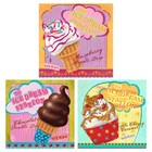 Soft Serve Ice Cream Parlor Station Wall Decal Set Vintage Style Kitchen Decor