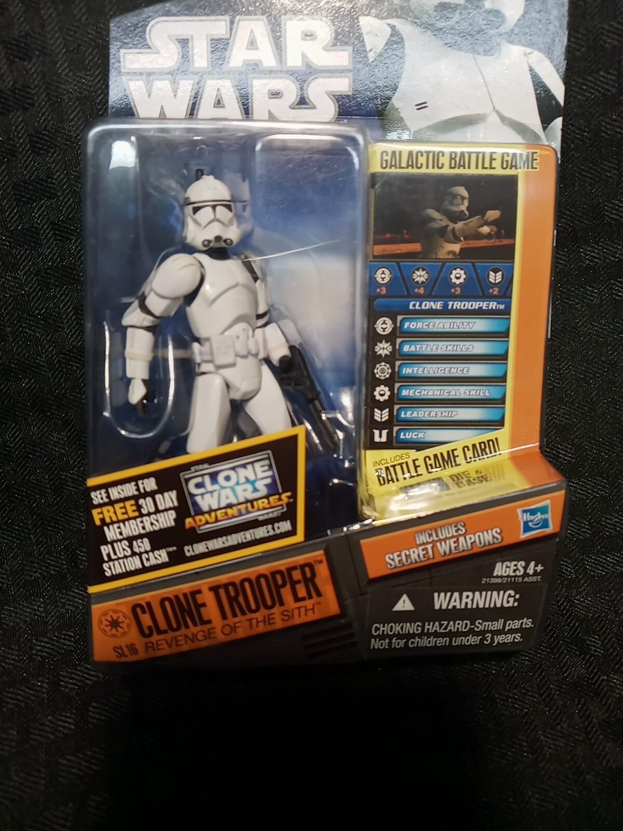 Clone Trooper -SL16 - Star Wars: Saga Legends Revenge of The Sith