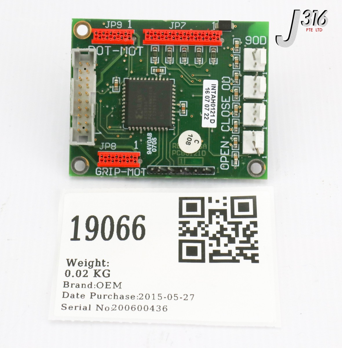 happy 19066 RECIF SA PCB ASSY, ROT-MOT, INTAH0121D PCB0121D | eBay