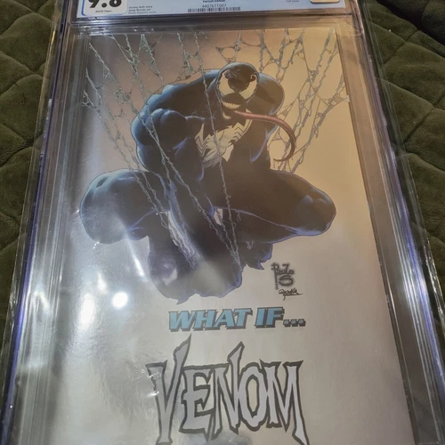 What If Venom #1 1:25 2nd Print Paulo Siqueira Virgin Variant CGC 9.8