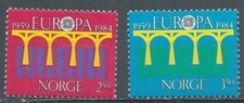 Europa 1984 - NORVEGE 860/1 - Neuf** sans charnière - 70F/