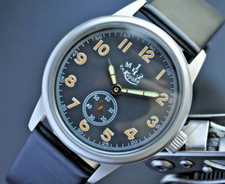 Vintage Watch Military Pilot 1-MCHZ 1949 WW-2 Cal:Pobeda -2602-03 Very  Rare