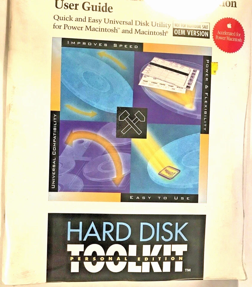 VINTAGE SOFTWARE FWB HARD DISK TOOLKIT FOR MACINTOSH - NEW SEALED RM4-BIN21 - Image 2 of 3