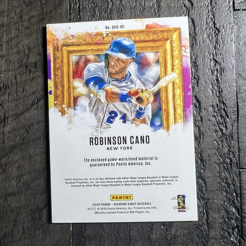 Robinson Cano 2020 Panini Diamond Kings #DKQ-RC Quad Relic - Picture 7 of 11