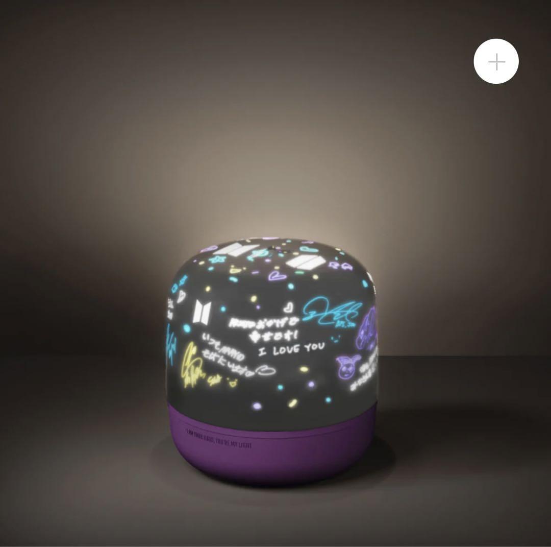 K-POP・アジア BTS MUSIC BOX LIGHT BTSファンクラブ限定グッズオルゴールミュージックボックス