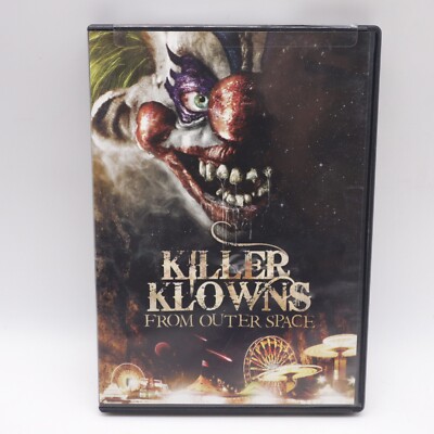 Killer Klowns from Outer Space (DVD, 1988) Cult Classic Buffed Disc 