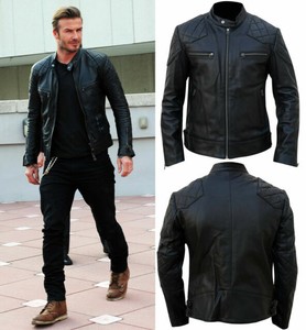 david beckham leather jacket