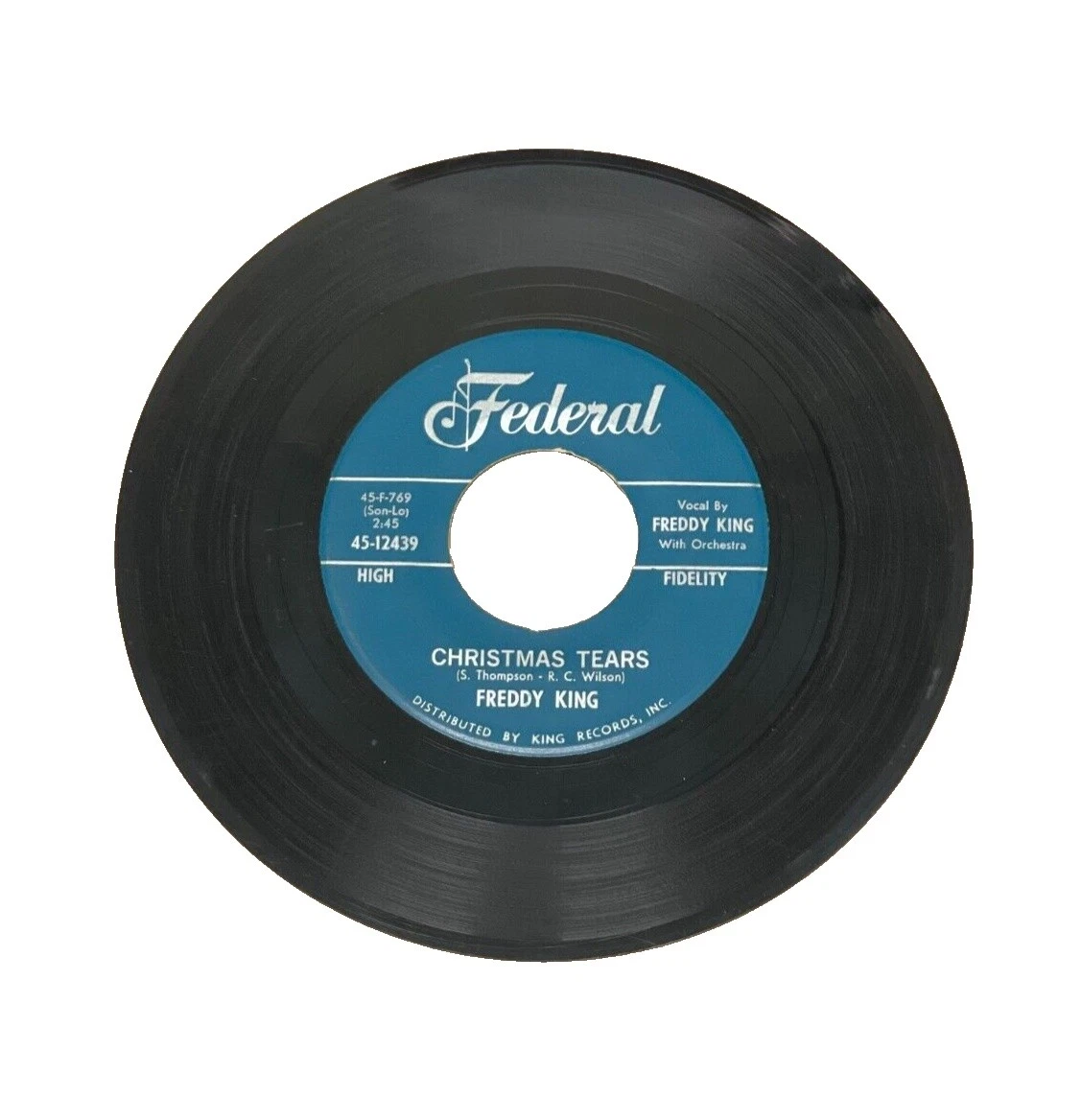 Freddie King Single 45 RPM Speed Vinyl Records