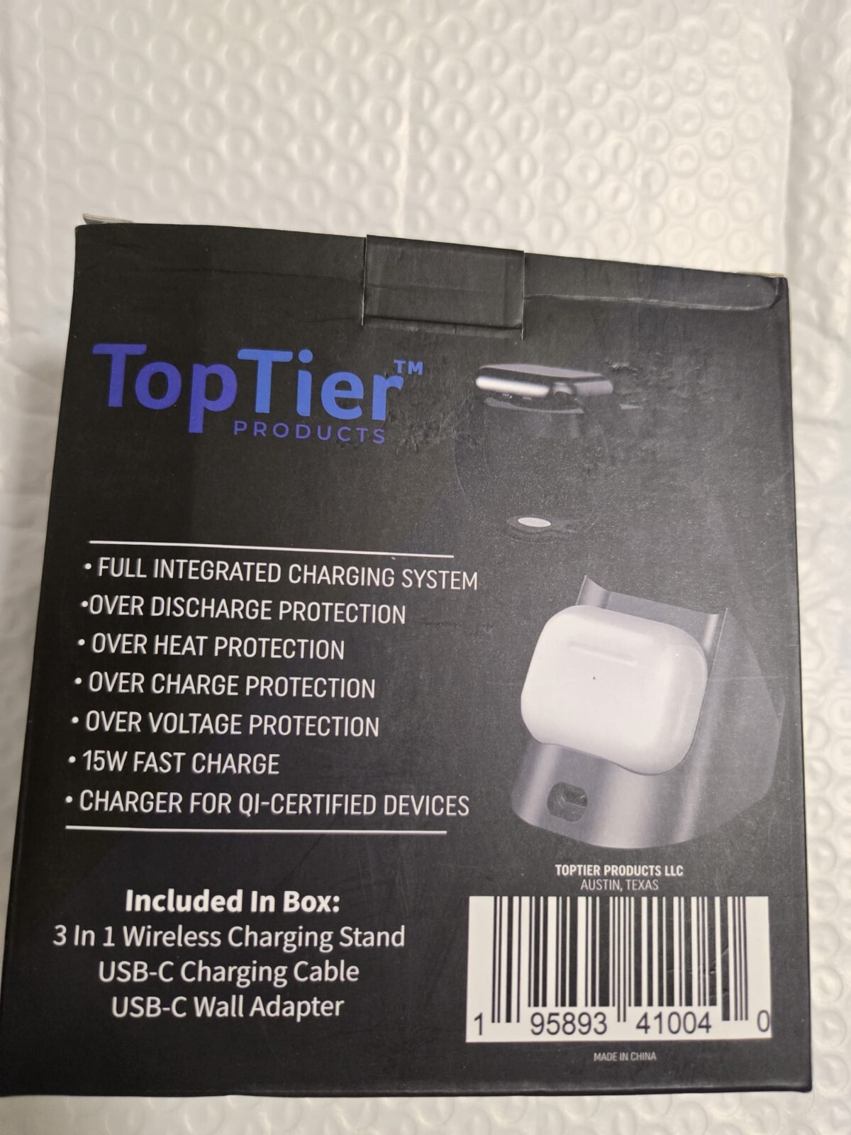 Top Tier 3 in 1 charging station wireless charging station