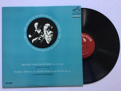The Heifetz Piatigorsky concerts vinyl LP RCA LM-2957 NM/M violin