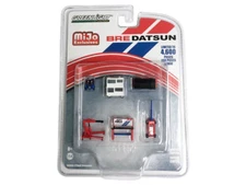 GREENLIGHT MUSCLE 6PC SET SHOP TOOLS "BRE DATSUN" 1/64 BY GREENLIGHT 51152