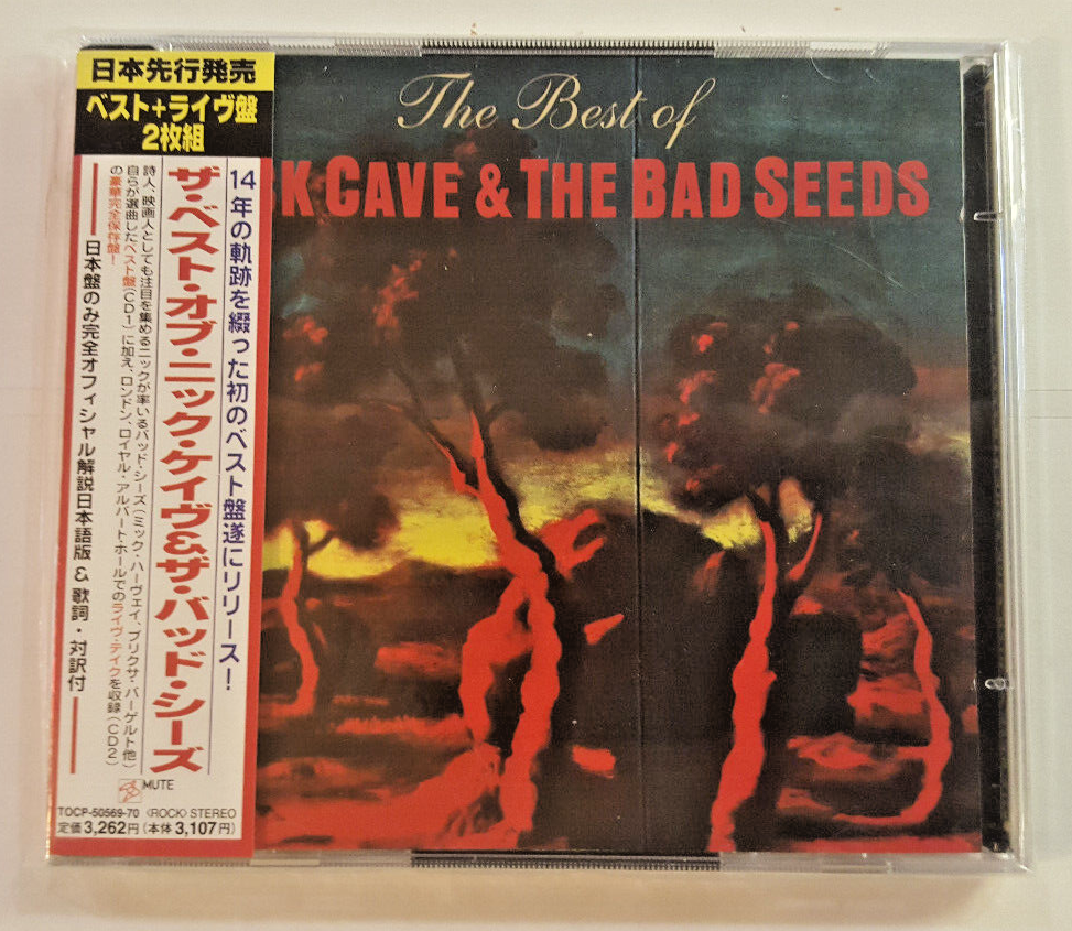NICK CAVE & THE BAD SEEDS The Best Of 2CD JAPAN 1998 Mute TOCP