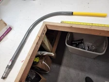 Continental Industries 1353-91-4613-00 3/4" MPT Plain End Plastic & Steel Riser 