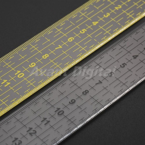 Patchwork Ruler Sewing Patchwork Tool Acrylic Seam Sewing Foot 2 Colour 15*3cm - Picture 5 of 8
