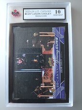 2023-24 Upper Deck Series 2 Hockey Young Guns Canvas Logan Cooley C237...