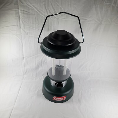 Coleman Electric Lantern Model 5355 Series Twin Tube Fluorescent Battery