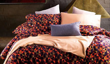 100 Organic Cotton Duvet Cover Set Queen- 300 TC Sateen Weave