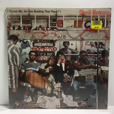 David Brenner - Excuse Me Are You Reading LP - MCA 5457 - SEALED Vinyl - S7