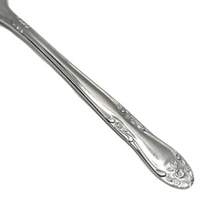 Customcraft CUS2 Stainless Steel Glossy Floral design Silverware Flatware CHOICE