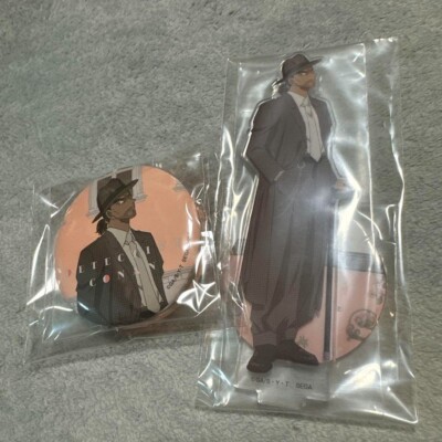 Detective Conan One-eyed Flashback SEGA Lucky Kuji Yamato Set Badge Acrylic