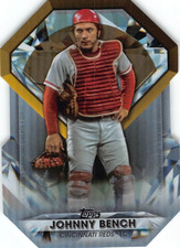 2022 Topps Johnny Bench Diamond Greats Die-Cut #DGDC-10 NM/MT CINCINNATI REDS