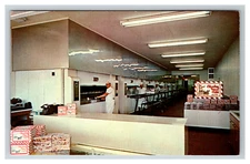 Old Fashion Claxton Fruit Cake Claxton Bakery Georgia Chrome Postcard Unposted