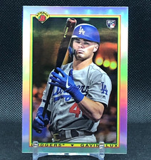 2020 Bowman Chrome Gavin Lux 1990 Bowman Rookie Card RC #90B-GL - LA Dodgers. rookie card picture