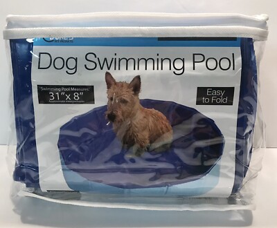Dukes Dog Swimming Pool 31x8, New in bag, never opened, blue, 
