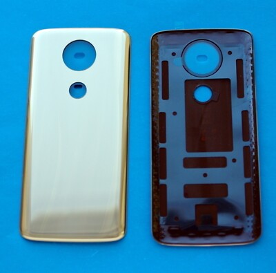 Back door battery cover replacement Motorola Moto E5 Plus xt1924 gold
