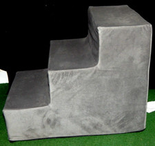 Small Dog or Cat Pet Stairs High Density Foam Washable Cover