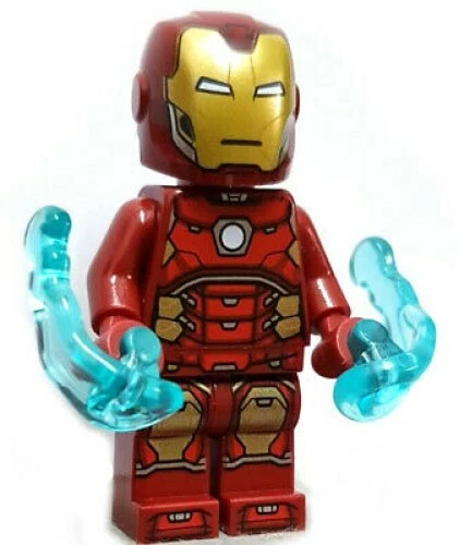 NEW LEGO IRON MAN MINIFIG figure minifigure tony stark 76140 76164 76166 76170