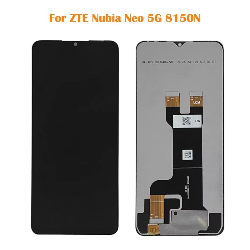 携帯電話タッチLCDディスプレイ ZTE Nubia Neo 5G LCD付 スペアパーツ