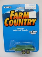 Ertl Farm Country John Deere Hydra-push Spreader Die Cast 1/64 Tractor Implement Ertl Farm Country John Deere Hydra-push Spreader Die Cast 1/64 Tractor Implement