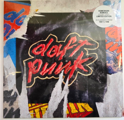 Daft Punk   ''Homework'' Remixes LP Album vinyl record limited ed compilation