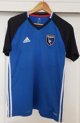 Adidas MLS San Jose Earthquakes adizero soccer training jersey men